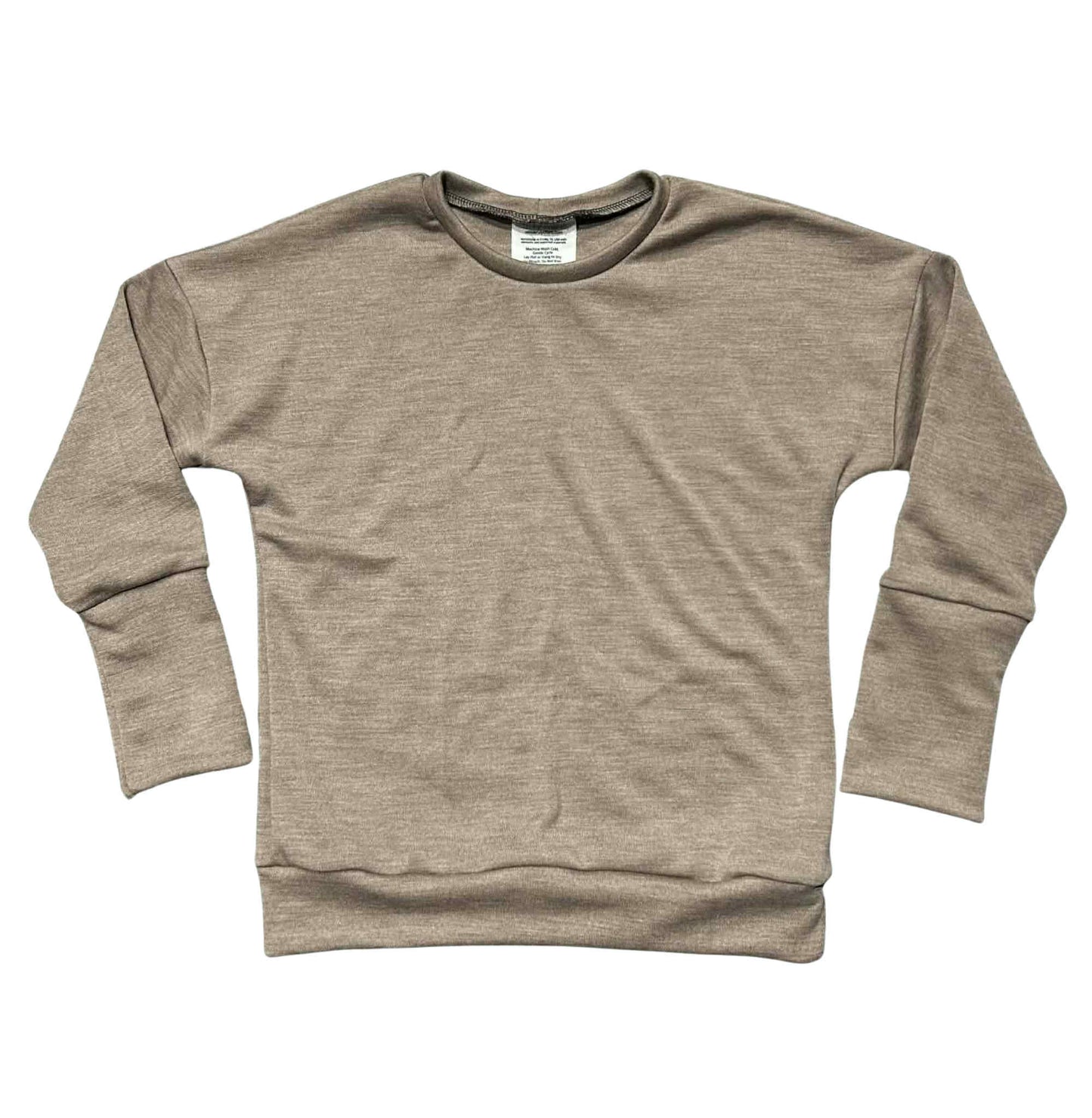 6-9Y Finland Fabric Endurance Dolman in Taupe