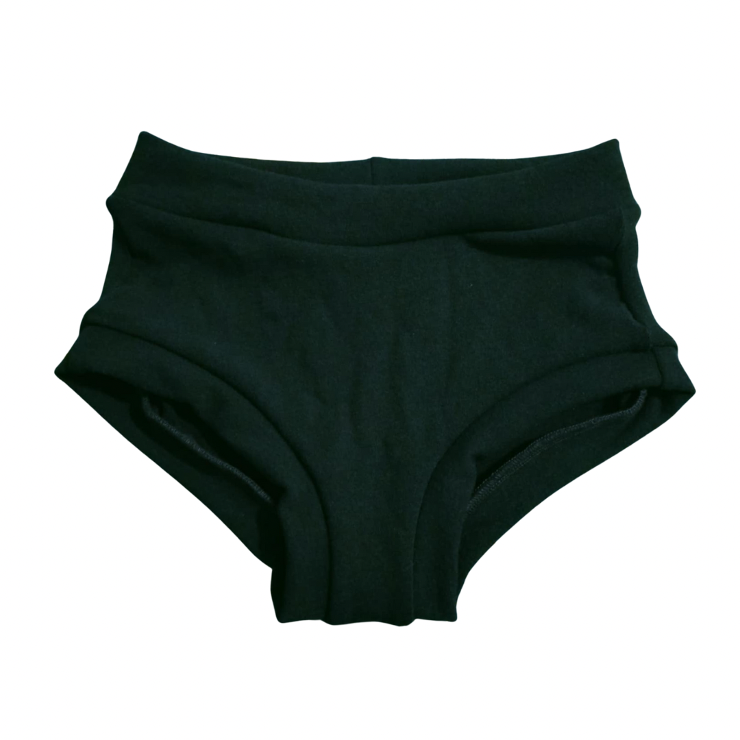 Small Hi-Lo Full Coverage in Hunter Green 97/3 Jersey (300gsm)