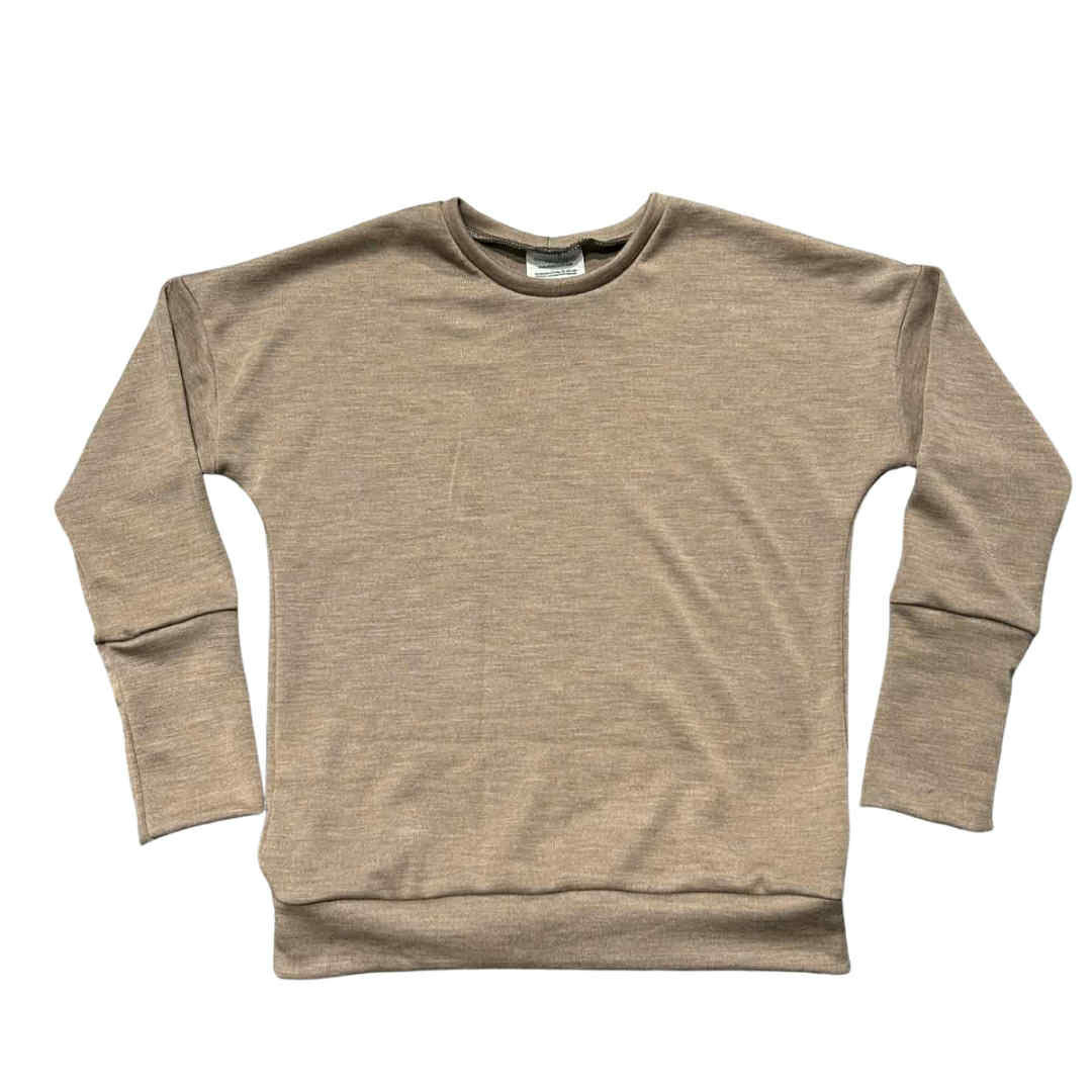 9-12Y Finland Fabric Endurance Dolman in Taupe