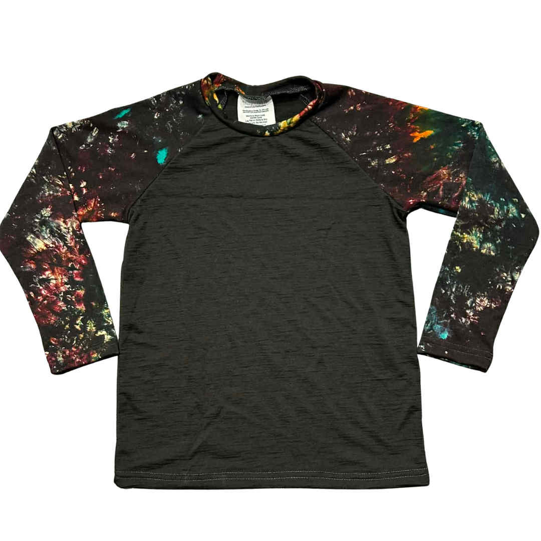 7Y Jersey Raglan in Black w/ Starlette DD