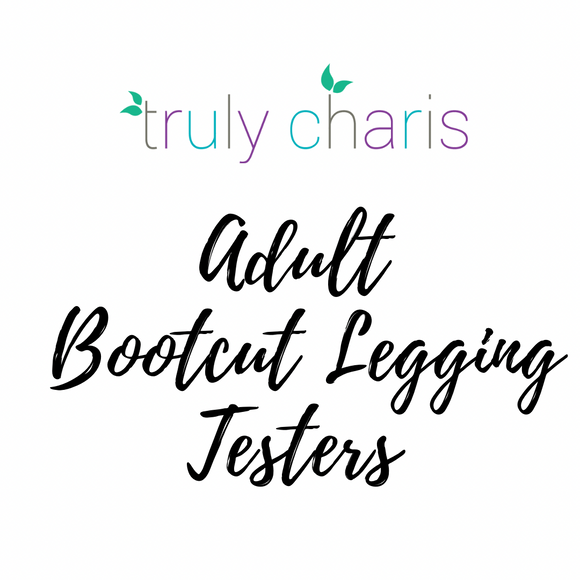 97/3 Adult Bootcut Leggings TESTER