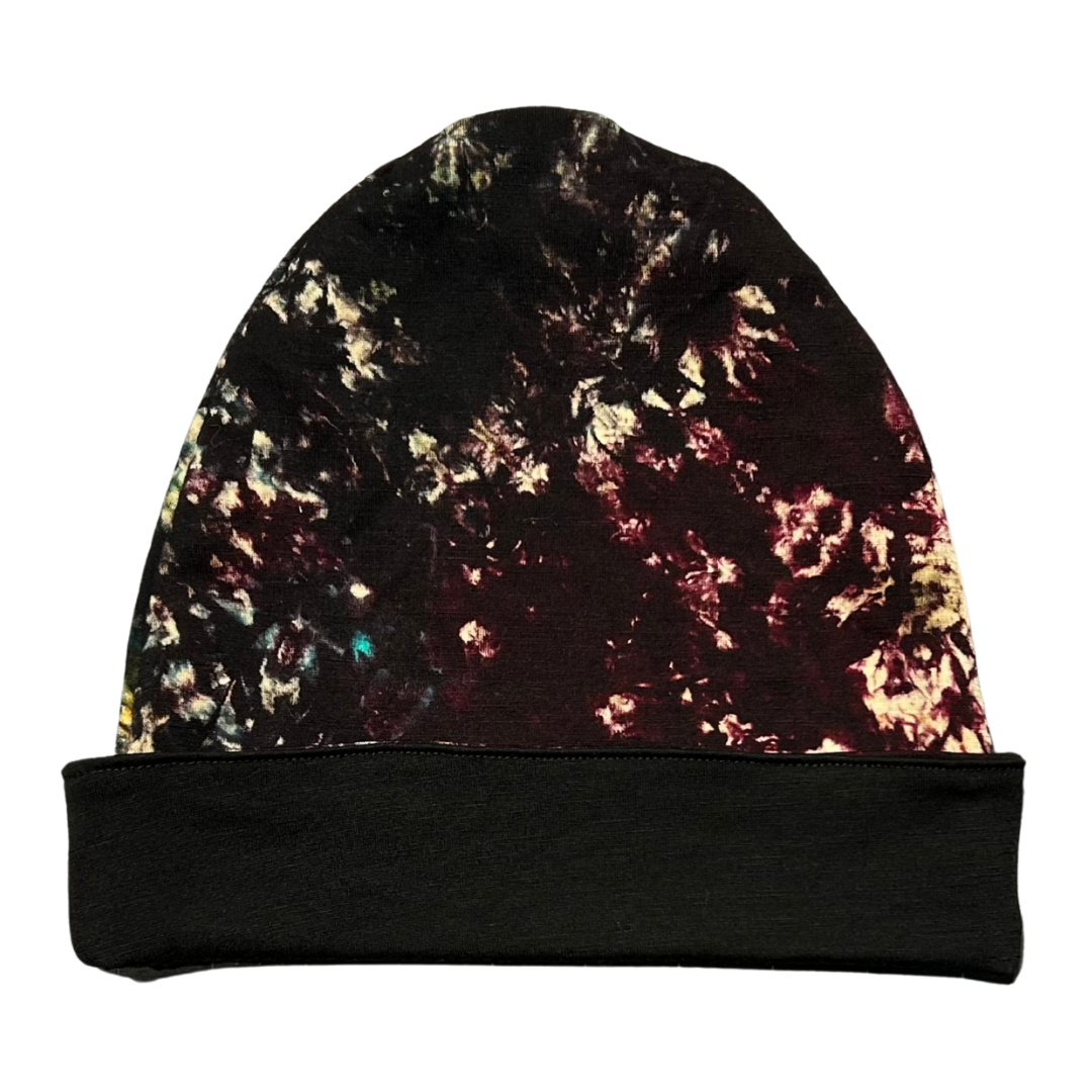 Adult OS Jersey Reversible Beanie in Starlette DD w/ Black #2