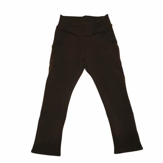 97/3 Big Kid Large Bootcut Capris in Reindeer w/ 20” Inseam