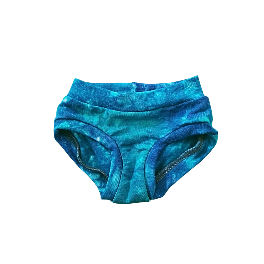 95/5 Jersey 2T flat front briefs in Aquatic DD