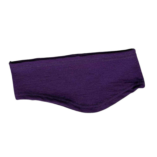 Adult Large Ear Warmer Midweight 2.0 in Violet Sabrewing