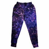 Rib Knit - Adult Joggers w/ Right Cargo Pocket / Purple Galaxy DD / L w/ 30” Inseam