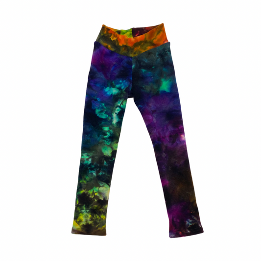 97/3 Toddler Small +2” Inseam  Leggings in Midnight Kaleidoscope DD - 15” Inseam