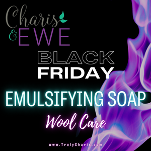 Black Friday Charis 'N Ewe Lanolin Emulsifying Soap (Ebars) Unscented