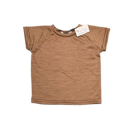Jersey 6M SS Raglan in Acorn