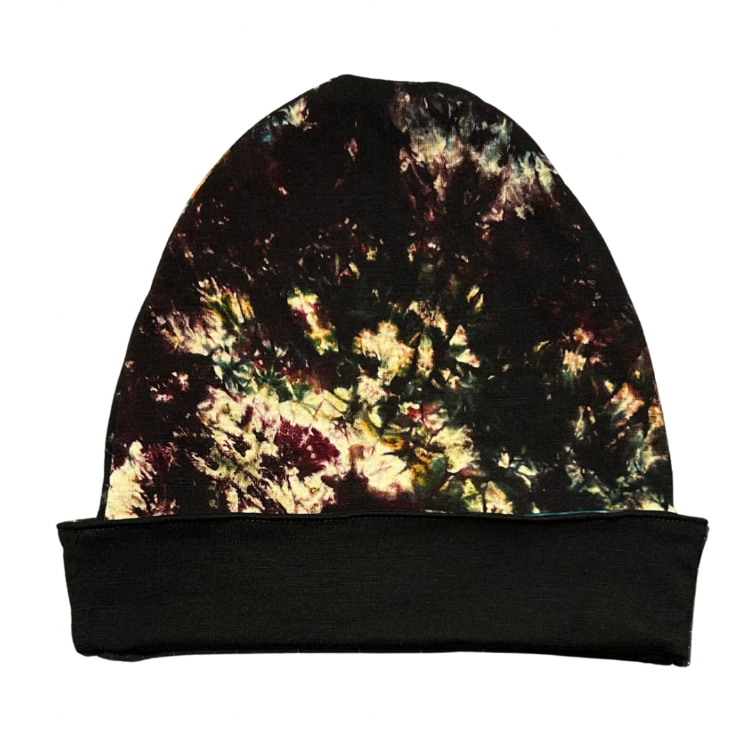 Adult OS Jersey Reversible Beanie in Starlette DD w/ Black