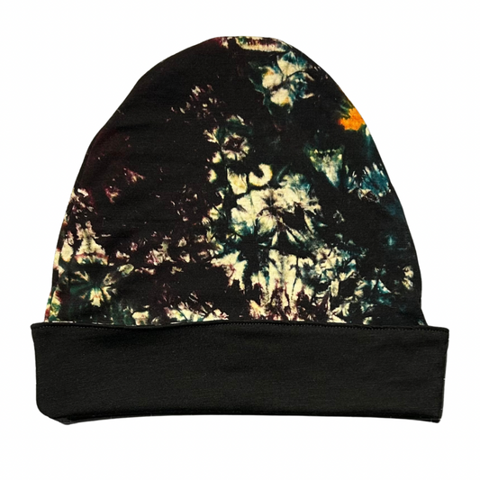 Adult OS Jersey Reversible Beanie in Starlette DD w/ Black