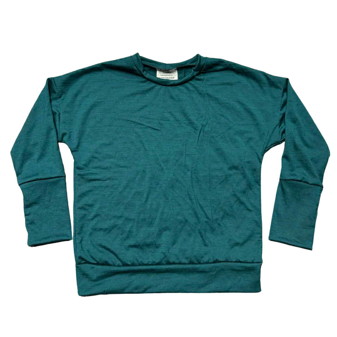 3-6Y Finland Jersey Endurance Dolman in Teal