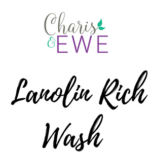 Charis 'N Ewe Lanolin-Rich Wool Wash - Unscented